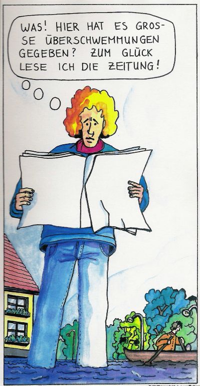 Cartoon, 1993, unverkäuflich